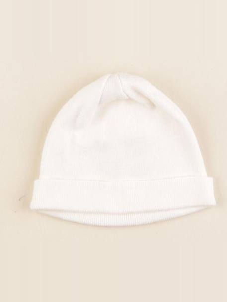 Bonnet de naissance - 12/18 mois Blanc 1 - vertbaudet enfant 
