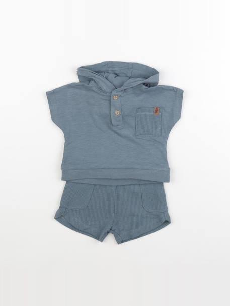 Ensemble - 6 mois Bleu 1 - vertbaudet enfant 
