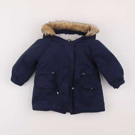 Manteau - 12 mois Bleu 1 - vertbaudet enfant 
