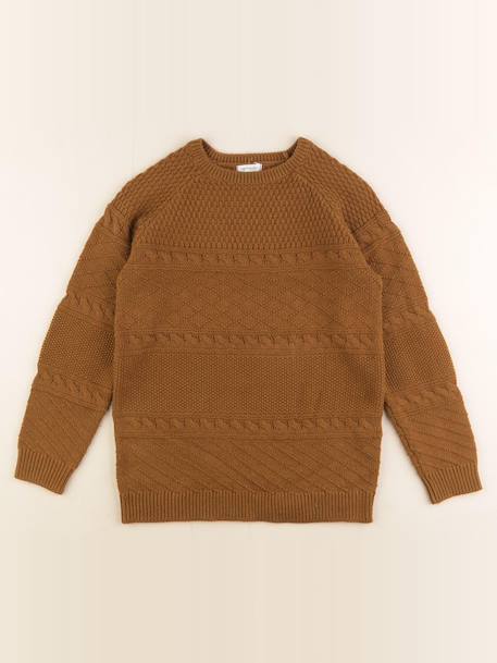 Pull - 10 ans Marron 1 - vertbaudet enfant 
