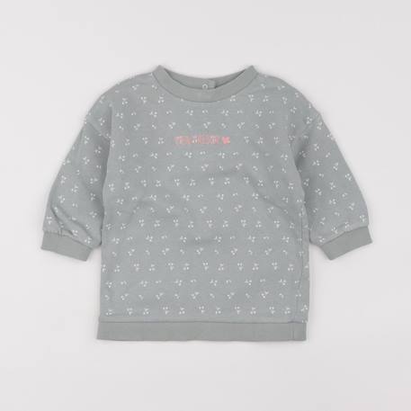 Robe - 12 mois Vert 1 - vertbaudet enfant 