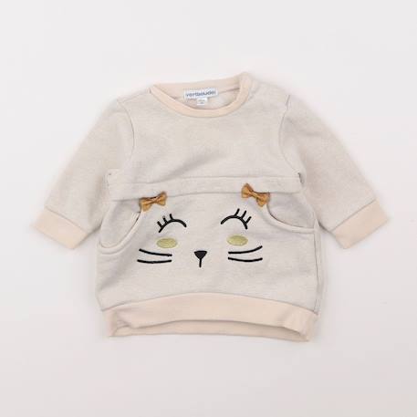 Robe - 3 mois Beige 1 - vertbaudet enfant 