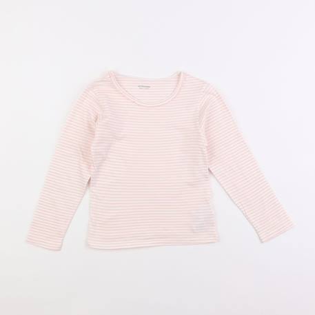 Maillot de corps - 6 ans Blanc, rose 1 - vertbaudet enfant 