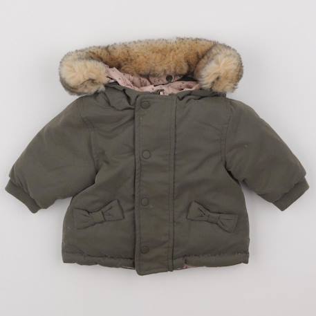 Manteau - 3 mois Rose, vert 1 - vertbaudet enfant 
