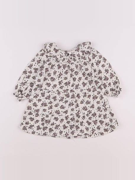 Robe - 3 mois Blanc 1 - vertbaudet enfant 