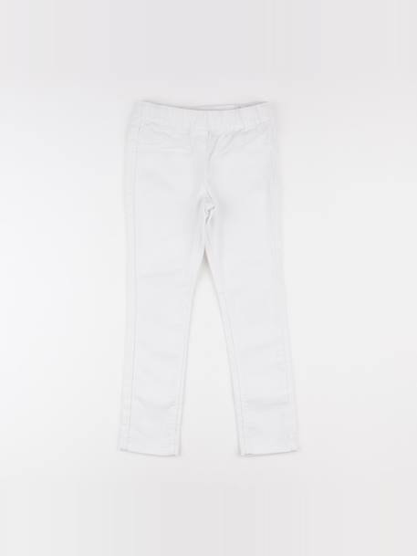 Jegging - 5 ans Blanc 1 - vertbaudet enfant 