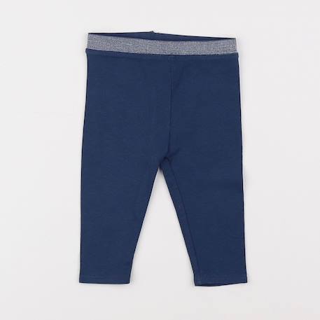 Legging - 6 mois Bleu, or 1 - vertbaudet enfant 