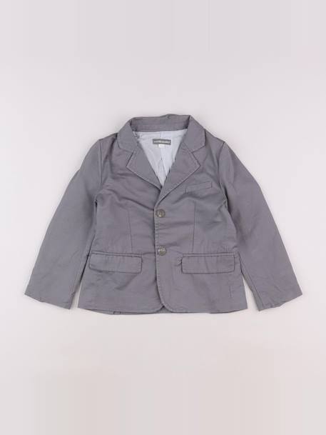 Veste - 4 ans Gris 1 - vertbaudet enfant 