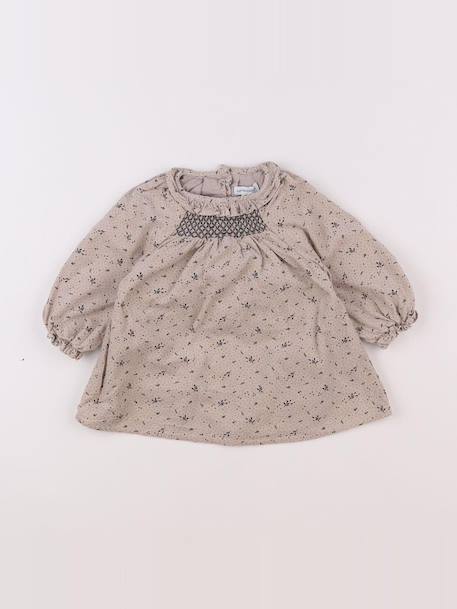 Robe - 6 mois Marron 1 - vertbaudet enfant 