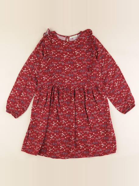 Robe - 10 ans Rouge 1 - vertbaudet enfant 