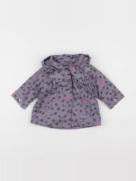 Imperméable - 6 mois Violet 1 - vertbaudet enfant 