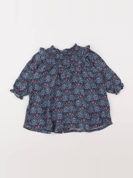 Robe - 6 mois Bleu 1 - vertbaudet enfant 