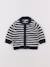 Gilet - 3 mois Blanc, bleu 1 - vertbaudet enfant 