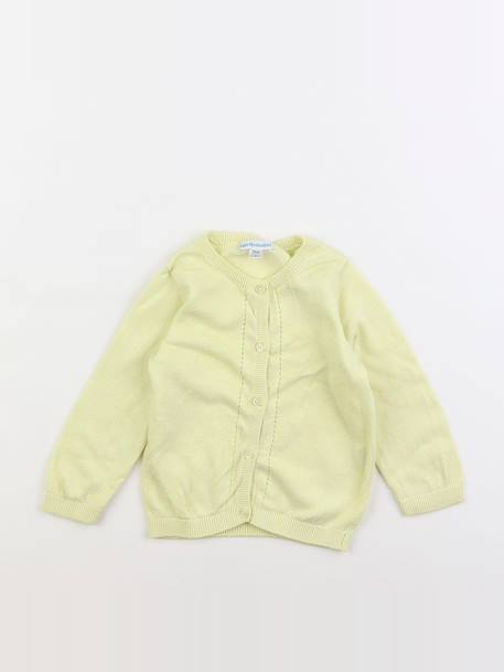 Gilet - 12 mois Jaune 1 - vertbaudet enfant 