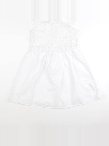 Robe - 10 ans Blanc 1 - vertbaudet enfant 