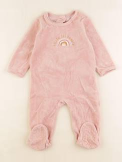 Seconde main-Fille-Pyjama velours - 12 mois