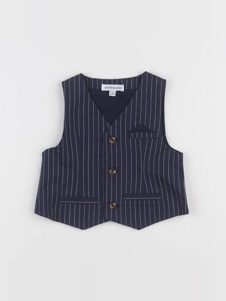 Gilet - 12 mois Bleu 1 - vertbaudet enfant 