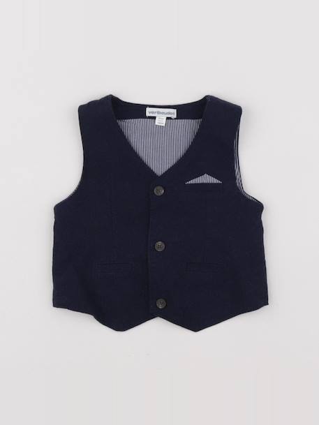 Gilet - 18 mois Bleu 1 - vertbaudet enfant 