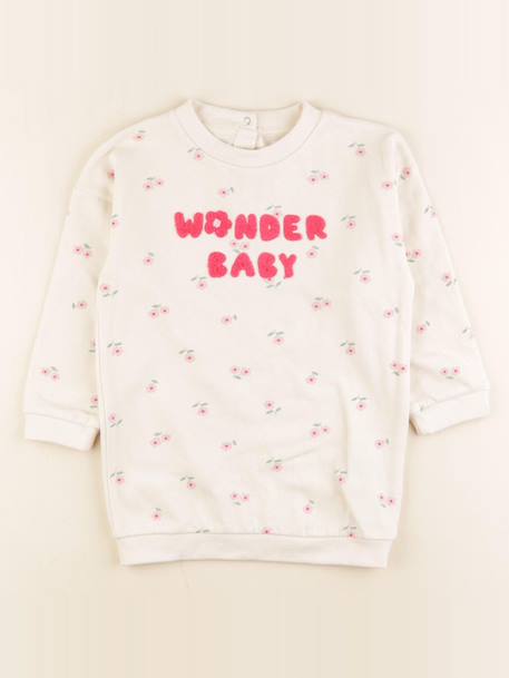 Robe - 36 mois Beige, rose 1 - vertbaudet enfant 