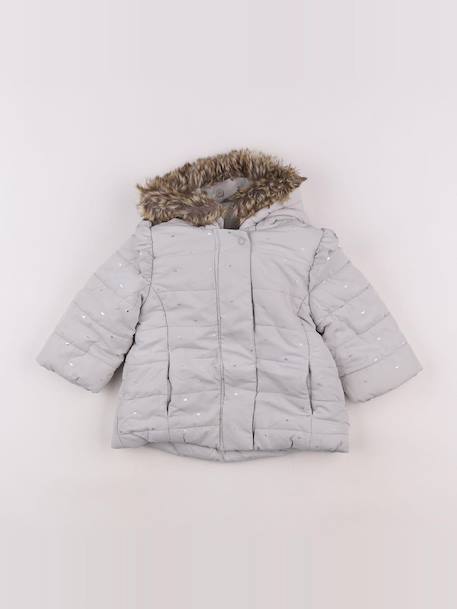 Doudoune - 9 mois Gris 1 - vertbaudet enfant 