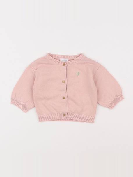 Gilet - 3 mois Rose 1 - vertbaudet enfant 