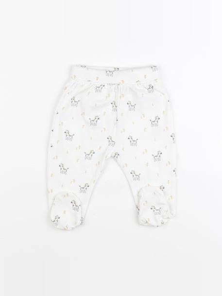 Legging - 3 mois Blanc, jaune 1 - vertbaudet enfant 