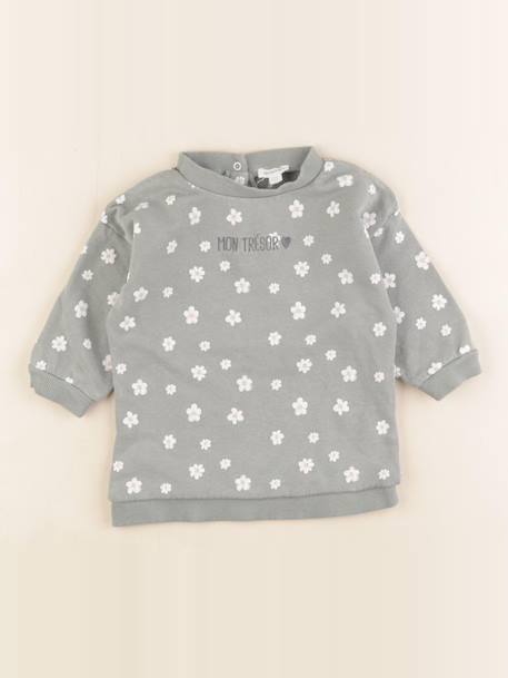 Robe - 12 mois Vert 1 - vertbaudet enfant 