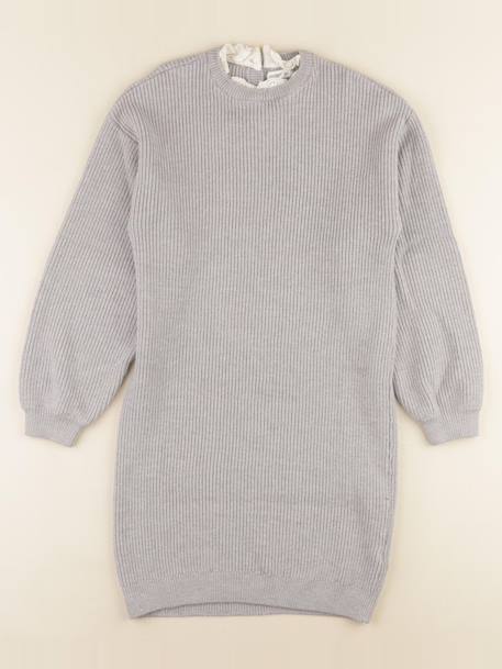 Robe - 10 ans Gris 1 - vertbaudet enfant 