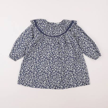 Robe - 3 ans Blanc, bleu 1 - vertbaudet enfant 