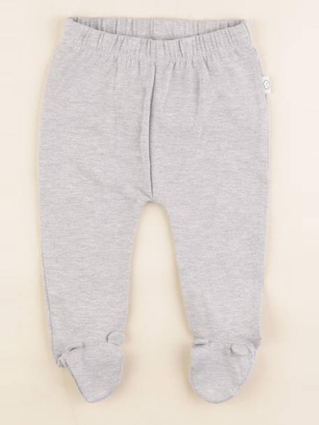 Legging - 6 mois Gris 1 - vertbaudet enfant 
