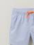 Short de bain en seersucker Bleu+Raye vert 2 - vertbaudet enfant 