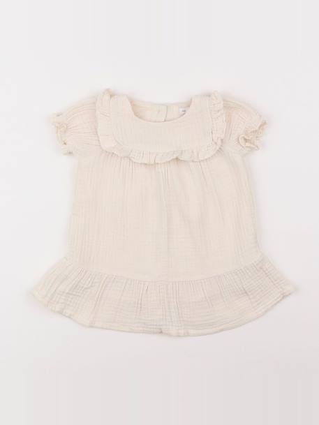 Robe - 9 mois Beige 1 - vertbaudet enfant 