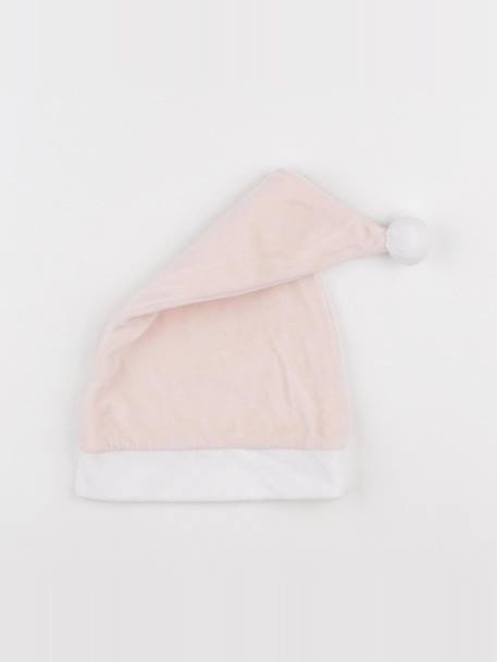 Bonnet - 3/6 mois Blanc, rose 1 - vertbaudet enfant 