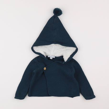 Gilet - 6 mois Bleu 1 - vertbaudet enfant 