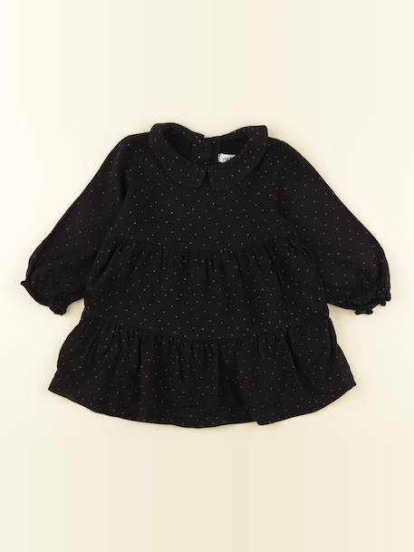 Robe - 12 mois Noir 1 - vertbaudet enfant 