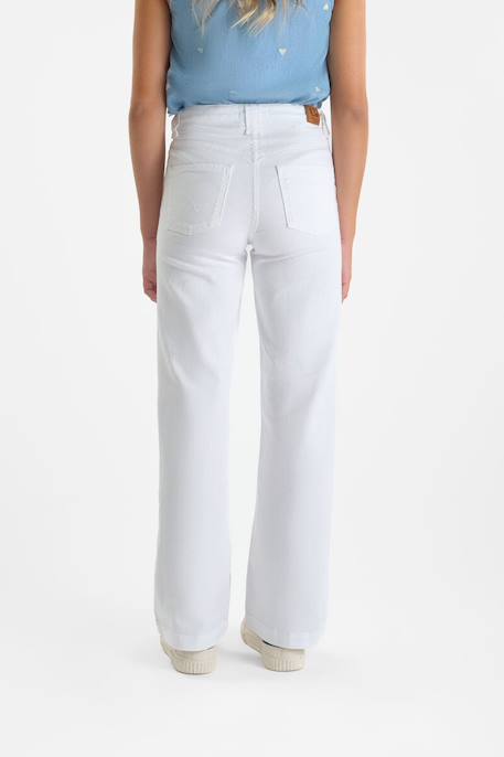 Jeans  flare, longueur 34 White 4 - vertbaudet enfant 