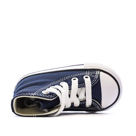 All star high bébé chaussures Bleu+Bleu navy+Marine 16 - vertbaudet enfant 