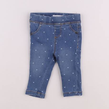 Jegging - 3 mois Bleu 1 - vertbaudet enfant 