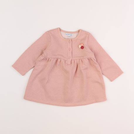 Robe - 12 mois Rose 1 - vertbaudet enfant 