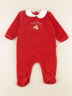 Seconde main-Fille-Pyjama, surpyjama, dors-bien-Pyjama velours - 6 mois