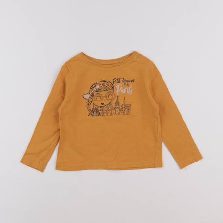 Tee-shirt - 2 ans Orange 1 - vertbaudet enfant 