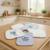 Lot de 5 bavoirs stitch coton Bleu 3 - vertbaudet enfant 