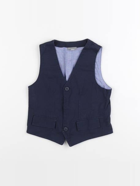 Gilet - 5 ans Bleu 1 - vertbaudet enfant 