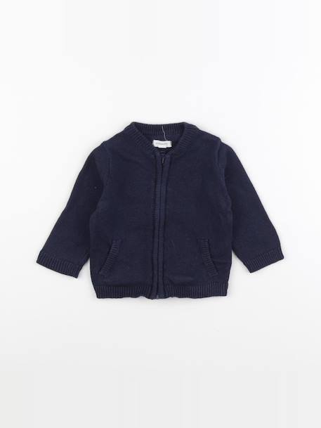 Gilet - 6 mois Bleu 1 - vertbaudet enfant 