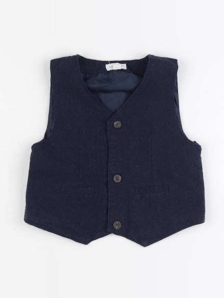 Gilet - 18 mois Bleu 1 - vertbaudet enfant 