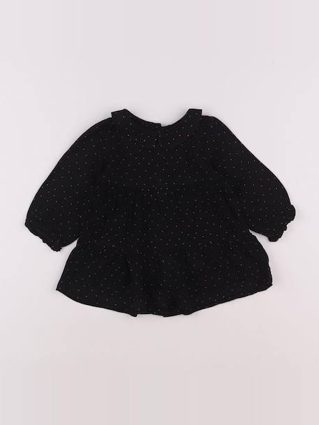 Robe - 6 mois Noir 1 - vertbaudet enfant 