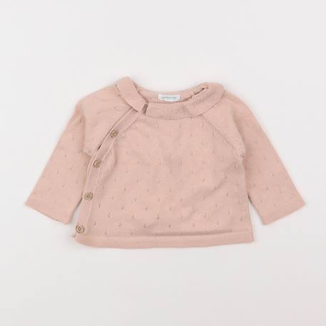 Pull - 3 mois Rose 1 - vertbaudet enfant 
