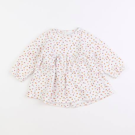 Robe - 12 mois Blanc 1 - vertbaudet enfant 