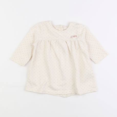 Robe - 6 mois Blanc 1 - vertbaudet enfant 
