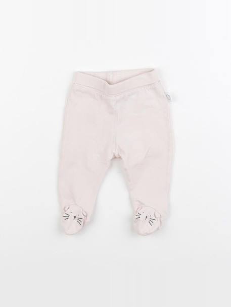 Legging - 0 mois Rose 1 - vertbaudet enfant 